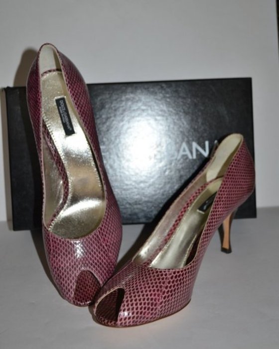 Dolce & Gabbana - Sko med hæle - Størelse: Shoes / EU 41