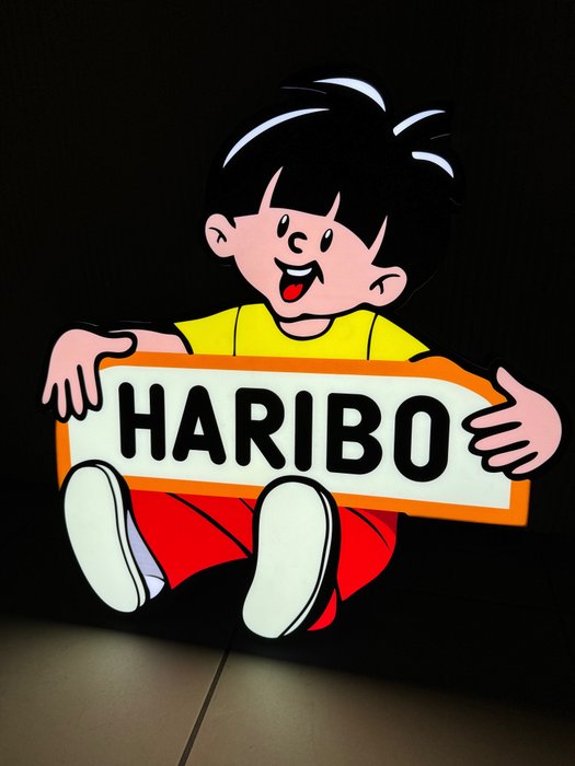Haribo - Beleuchtetes Schild - Acryl