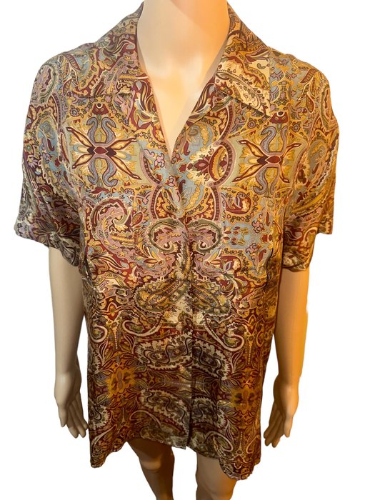 Ralph Lauren- 100% Silk, No Reserve Price - Camisa