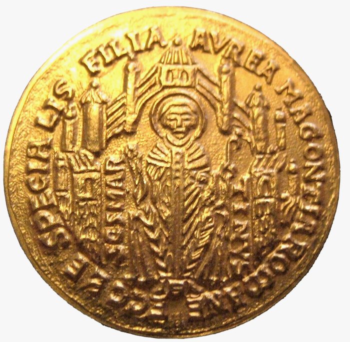 德国. Gold Medal 1962 "2000th Anniversary of Mainz City" Proof  - 9,12 gr Au (.986)