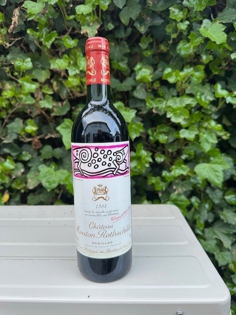 1988 Chateau Mouton Rothschild - Pauillac 1er Grand Cru Classé - 1 Bottle (0.75L)