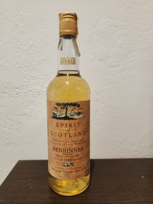 Benrinnes 1988 - Spirit of Scotland - Speymalt Whisky Distributor  - b. 1997  - 70 cl