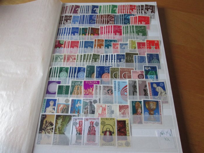 Europa CEPT 1961/1983 - set de timbre noi** - yvert et tellier 2019