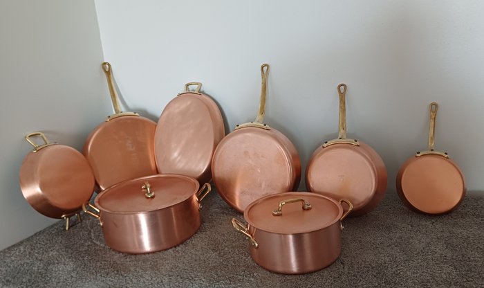 Unicorn - 平底鍋 (8) - 銅 - 不銹鋼 - 黃銅