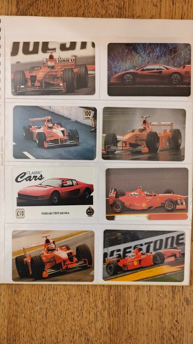 Telephone Cards - Ferrari - 1998
