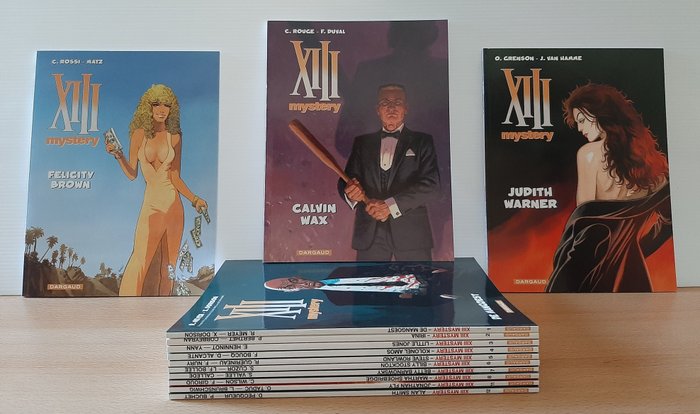 XIII Mystery 1 t/m 13 - complete reeks - 13 Album - Første udgave - 2008/2018