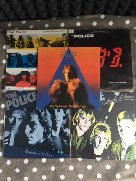 Police - Complete discography of The Police Band 5 Lp's - Diverse titels - LP - 1978