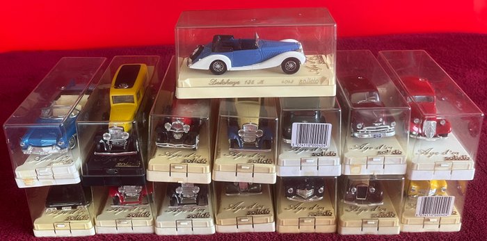 Solido 1:43 - Miniatura de carro - Autovetture coupé e cabriolet e furgoni
