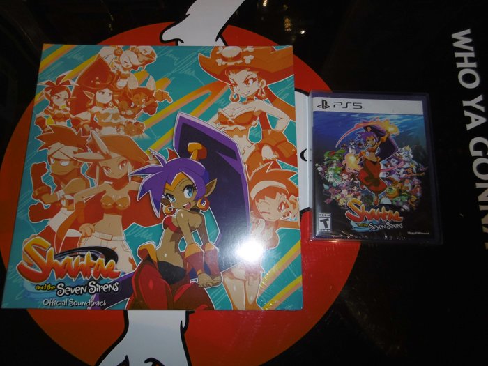 Sony - Playstion 5 (PS5) - shantae and the seven sirens + double vinyls soundtrack - 電動遊戲 (2) - 原裝盒未拆封