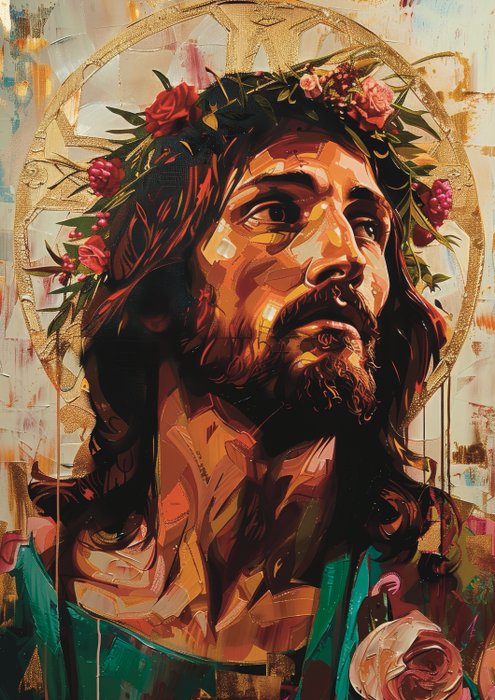 SDIMART - Jesus The Son Of God Portrait Edition 2/2 w/COA Last Copy at world