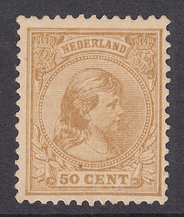 Paesi Bassi 1891 - La regina Guglielmina - NVPH 43