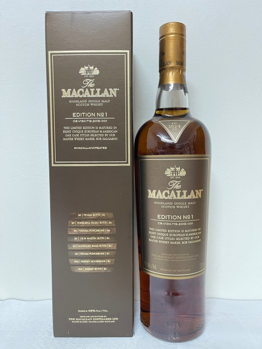 Macallan - Edition No. 1 - Original bottling  - 750 ml