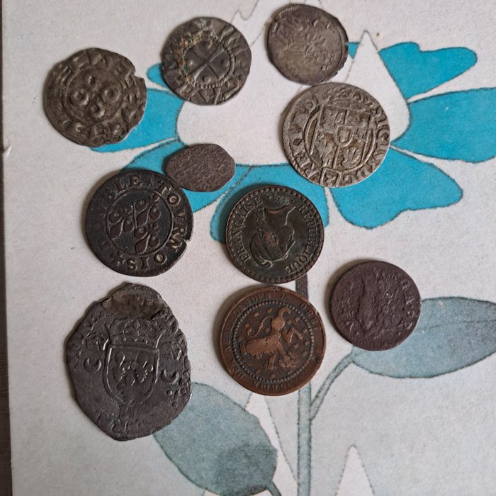 歐洲. Collection of coins 1300 - 2000  (沒有保留價)