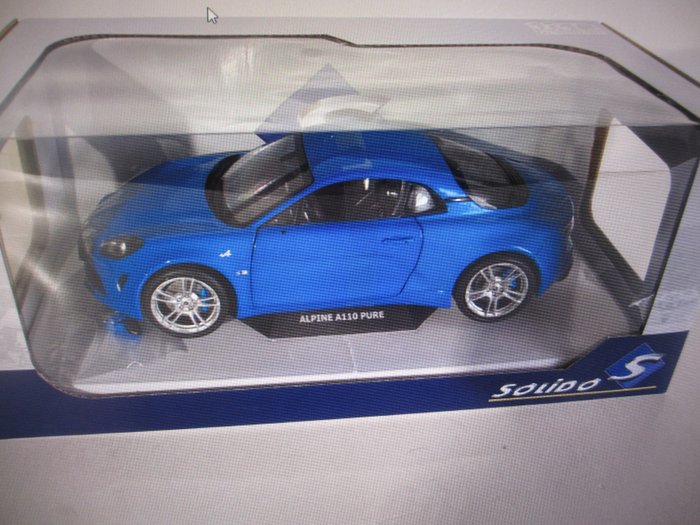 Solido 1:18 - 1 - Miniatura de carro - Renault Alpine