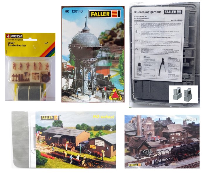 Faller, Noch H0 - Paisaje de modelismo ferroviario (5) - Kits de construcción