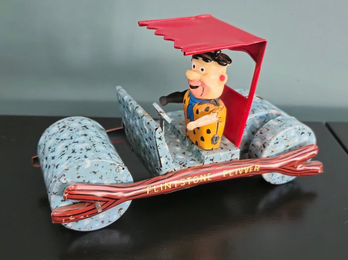 Marx  - 鐵皮玩具 Fred Flintstone - 1960-1970 - 日本