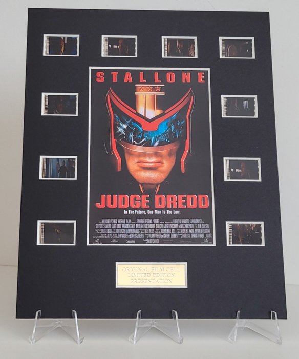 Judge Dredd - Framed Film Cell Display with COA