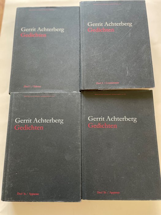Gerrit Achterberg - Gedichten : Teksten-Commentaar-Apparaat [+ Biografie] - 1988-2000
