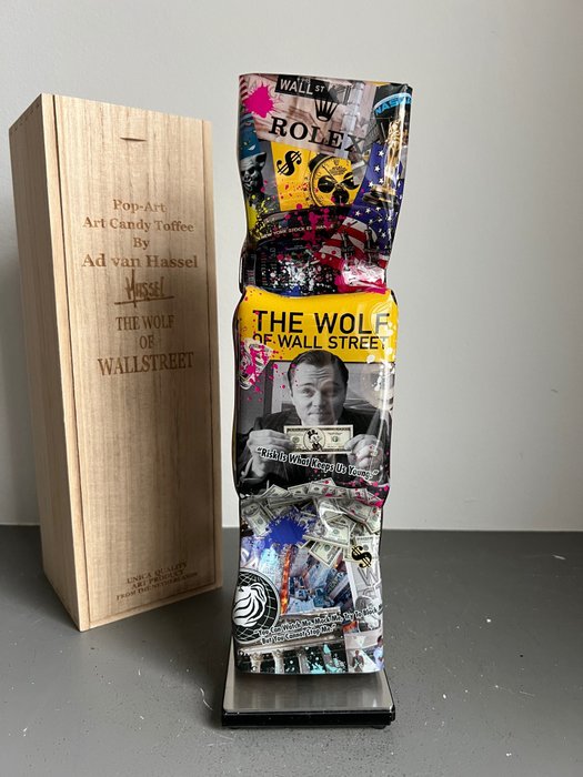 Ad van Hassel - Wolf of Wallstreet Luxury Art Candy / Toffee