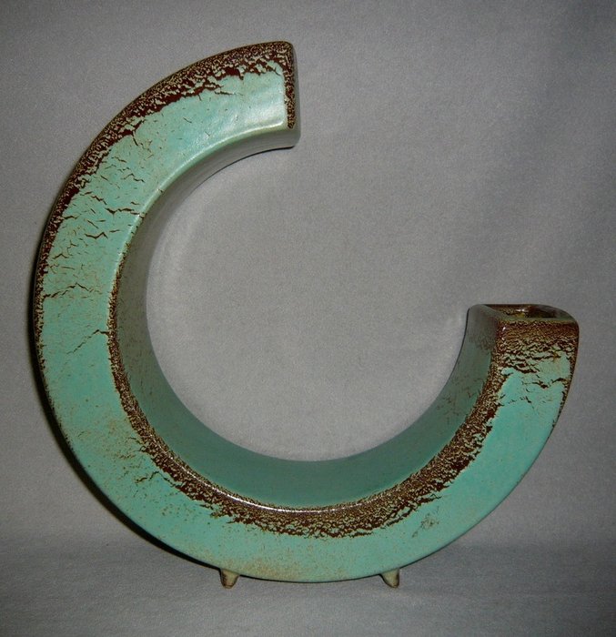 Bertoncello - Roberto Rigon (1929-) - Wazon  - Glazura ceramiczna Screziato