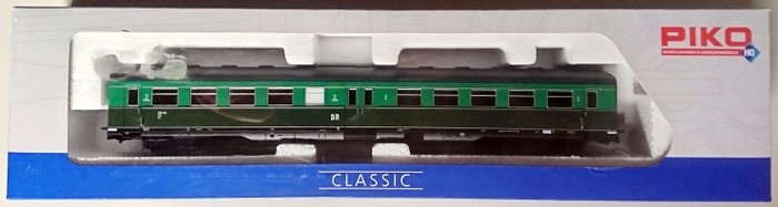 Piko H0 - 53209 - Modeltog passagervogn (1) - 2. klasses transitvogn, type B4gme - DR (DDR)