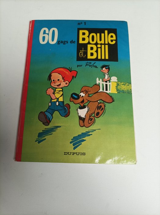 Boule & Bill 1 - 60 Gags de Boule et Bill 1 - C - 1 Album - Første utgave - 1962