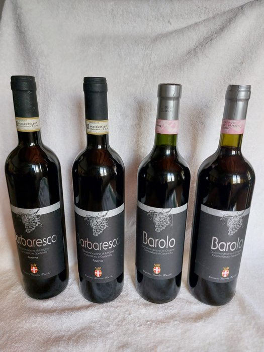 Lorenzo Amedeo Marchi: Barbaresco Riserva 2006 x2 & Barolo 2006, 2005 - 巴罗洛, 芭芭莱斯科 - 4 Bottles (0.75L)