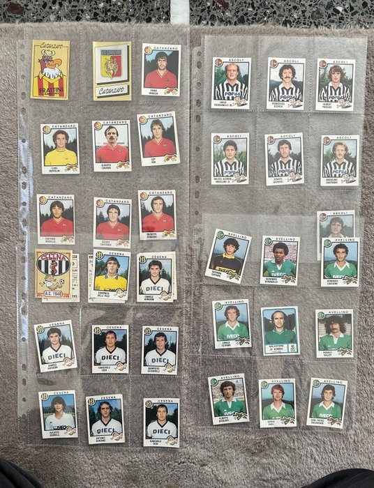 Panini - Calciatori 1982/83 - 37 Loose stickers