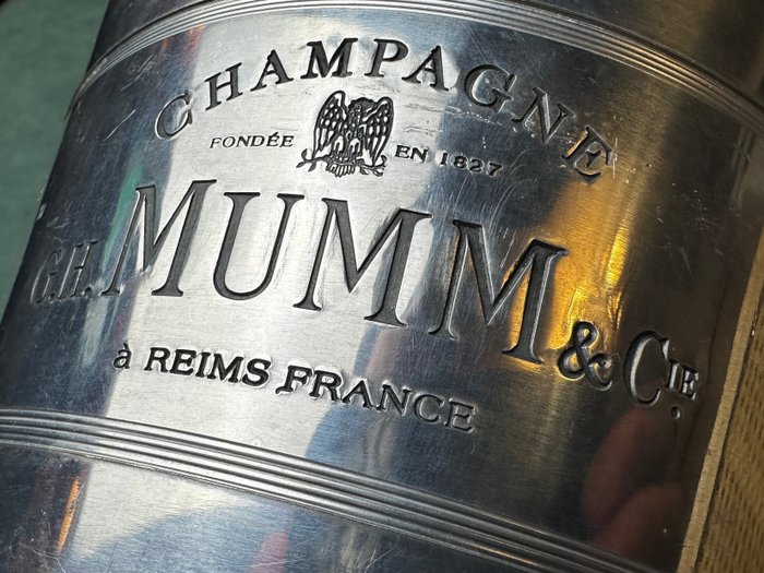 Philip Ardler - Seau à Champagne - MUMM - Reims France - Chłodziarka do szampana - Żelazo (odlew/kute)