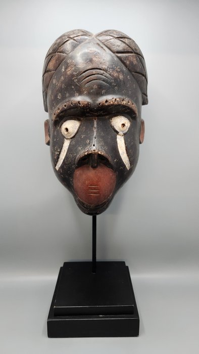 superbe masque de singe - bulu - Cameroun  (Sans Prix de Réserve)
