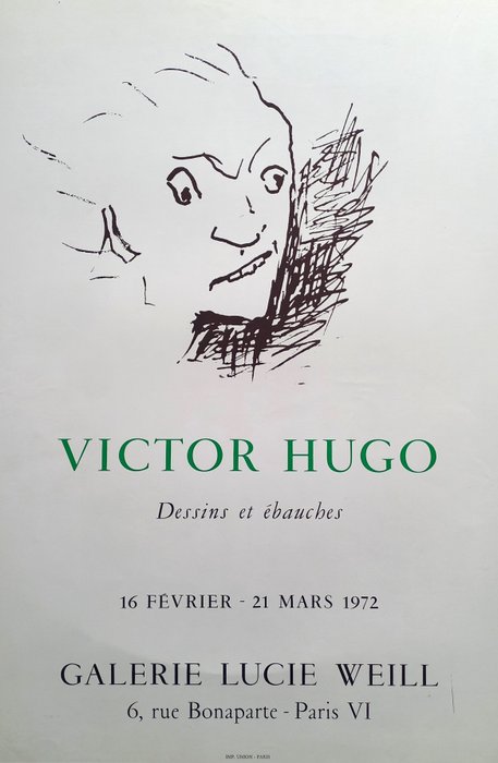 Victor HUGO (d'après) - Le sorcier - Δεκαετία του 1970