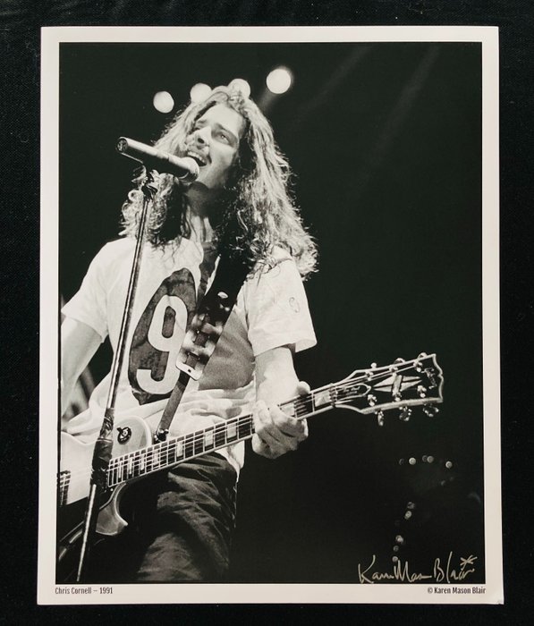 Soundgarden / Audioslave - Chris Cornell - Photo - Signed by the Photographer Karen Mason Blair - Photo