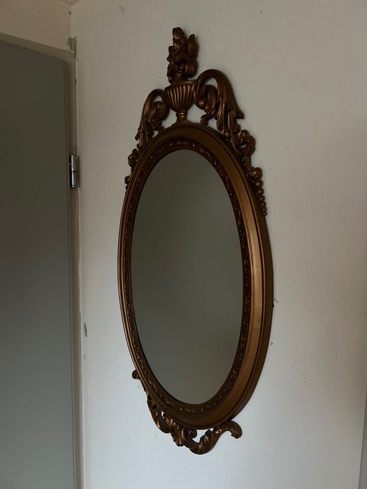 Specchiera - Specchio da parete Brocante  - Legno, Plastica, Specchio