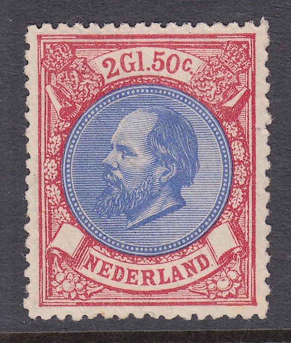 Hollandia 1872 - Vilmos király III - NVPH 29