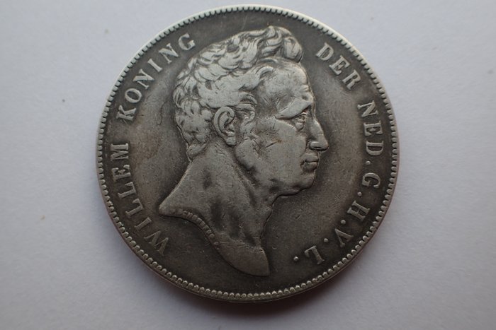 荷蘭. Willem I (1813-1840). 2 1/2 Gulden 1840  (沒有保留價)