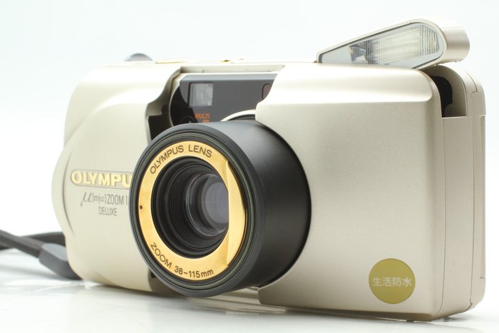 Olympus Olympus mju Zoom 105 DELUXE 35mm Point Shoot Film Camera From JAPAN Analóg kompakt fényképezőgép