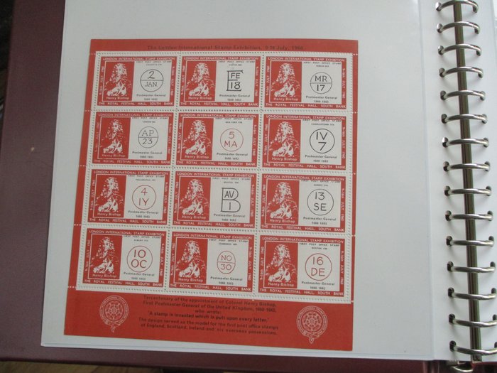 Welt  - Sammlung, alle Welt Briefmarken, Blöcke, Randstücke, Briefmarkenheftchen in 3 stck. Steckkarten alle