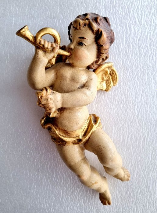 Engel Putte ca. 24 cm - Figurita - Madera