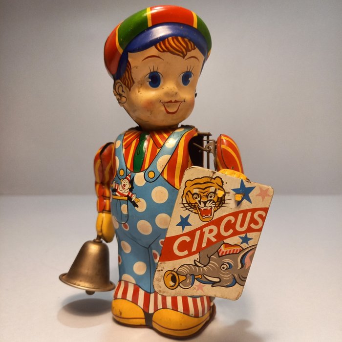 Joustra  - Blikken speelgoed Circus Boy - Frankrijk