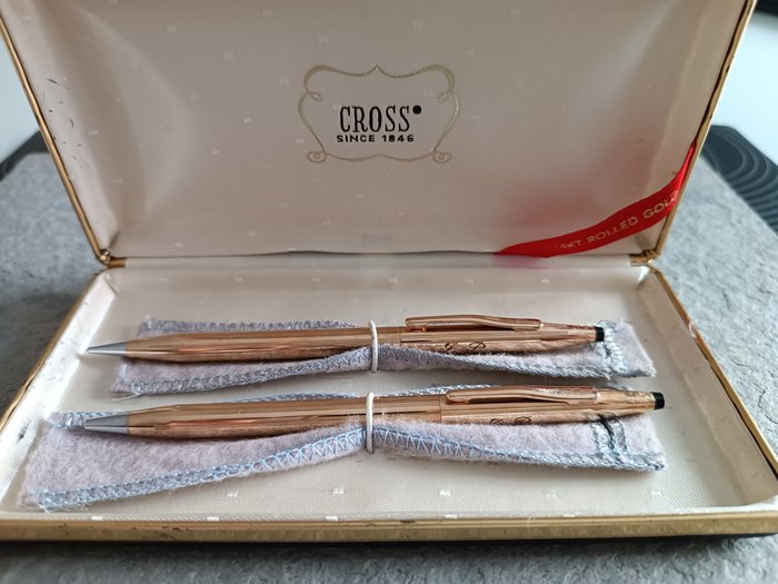 Cross - 高仕 - Bolígrafo y portaminas Cross Century Classic de 14K - 自动铅笔