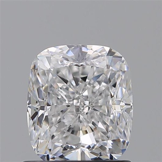 1 pcs Diamant - 1.00 ct - Kissen - D (farblos) - VVS2
