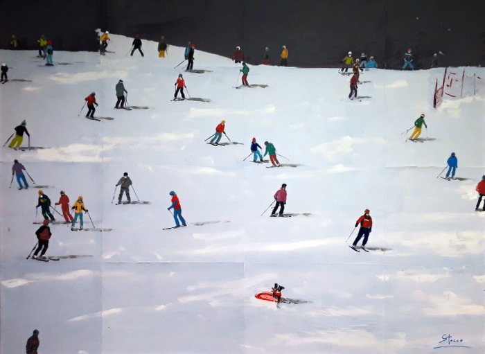 Giorgio Stocco - People skiing