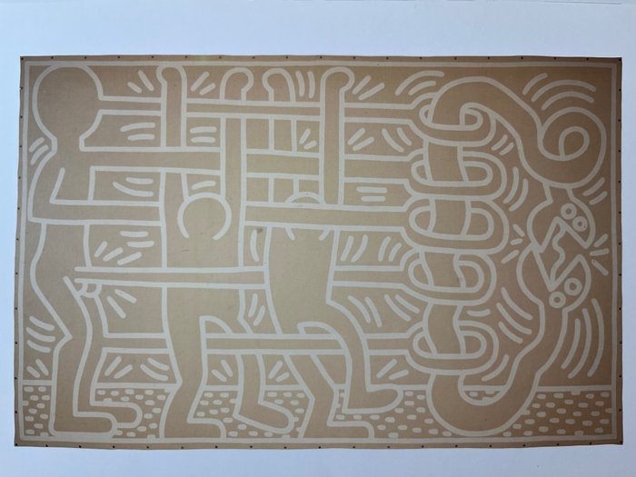 Keith Haring (1958-1990) - Untitled, July 23, 1989