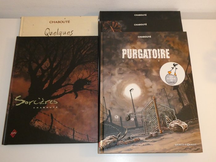 Chabouté - 5x C + ex-libris - 5 Album - Ensipainos - 1998/2005