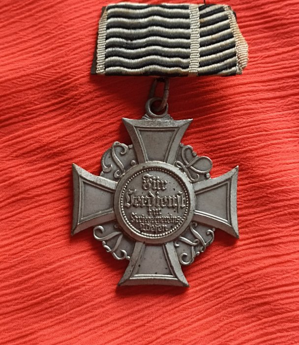 Alemanha - Medalha - Cross of Honor ll Class Veterans of the First World War of Prussia