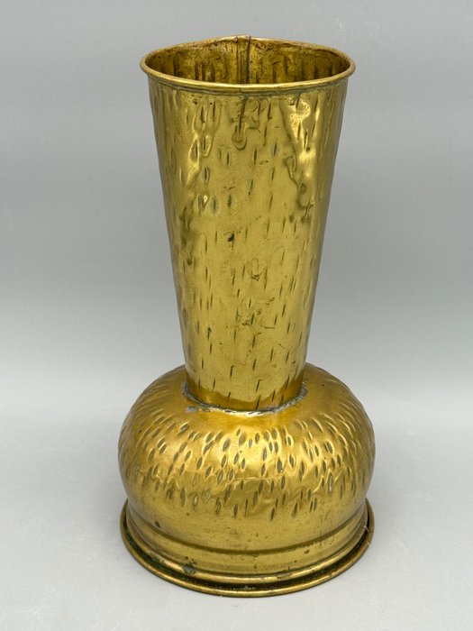 handgemaakte koperen vaas - 花瓶  - 铜
