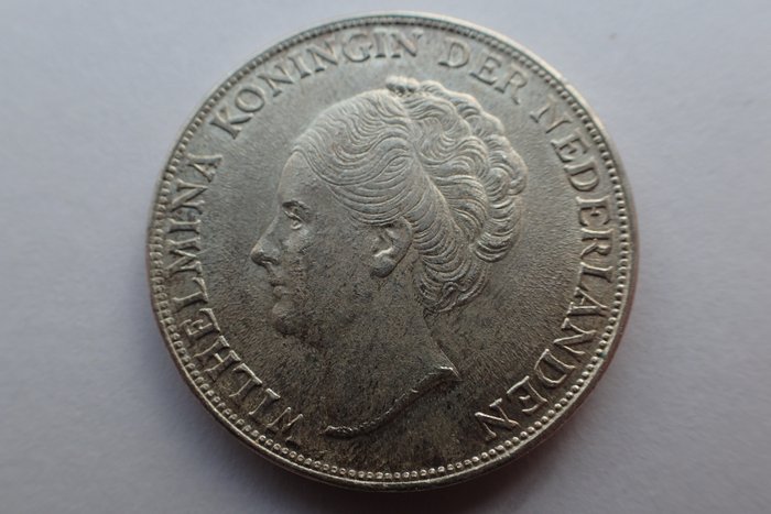 荷蘭. Wilhelmina (1890-1948). 1 Gulden 1944 EP  (沒有保留價)