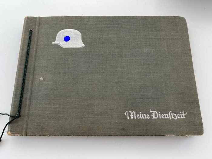 Légierő - Fényképalbum - Fotoalbum "Meine Dienstzeit". Frankreich, Belgien, 156 Fotos - 1940