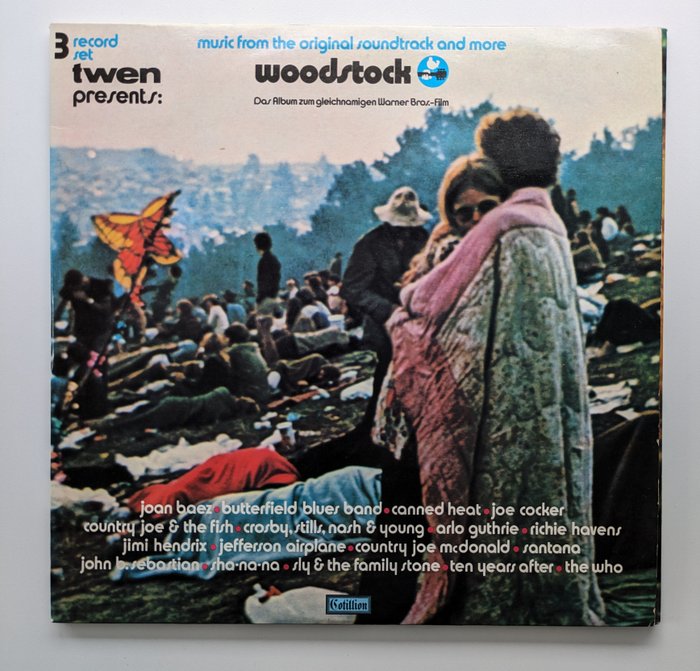 Various Artists/Bands in 1960's - Woodstock - Vinylskiva - 1970