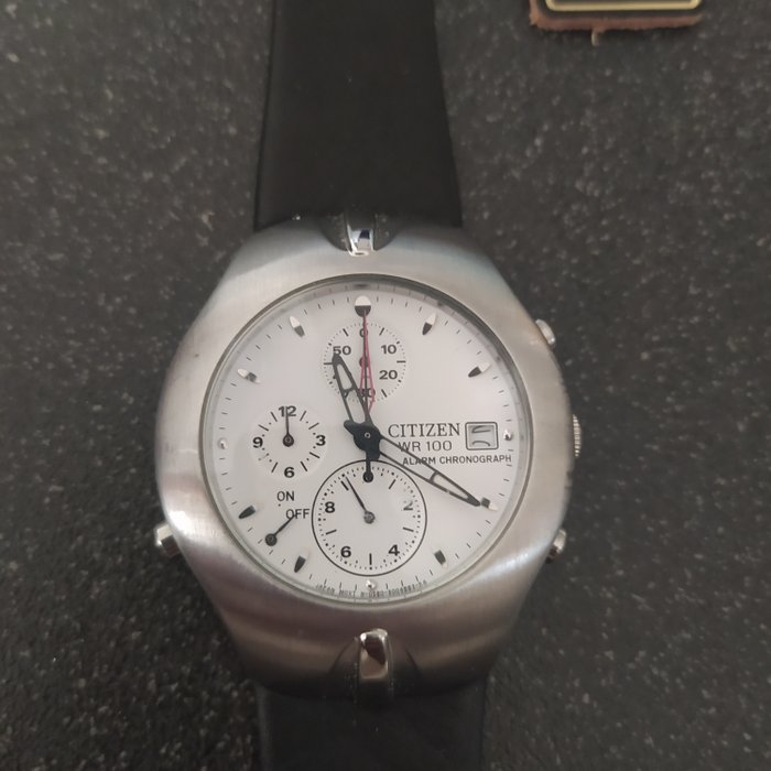 Citizen - WR 100 alarm chronograph - 没有保留价 - 男士 - 1990-1999